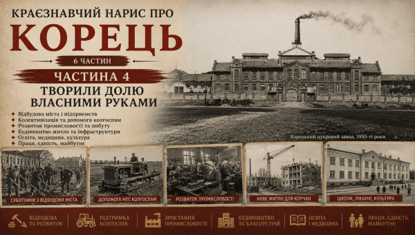 Творили долю власними руками